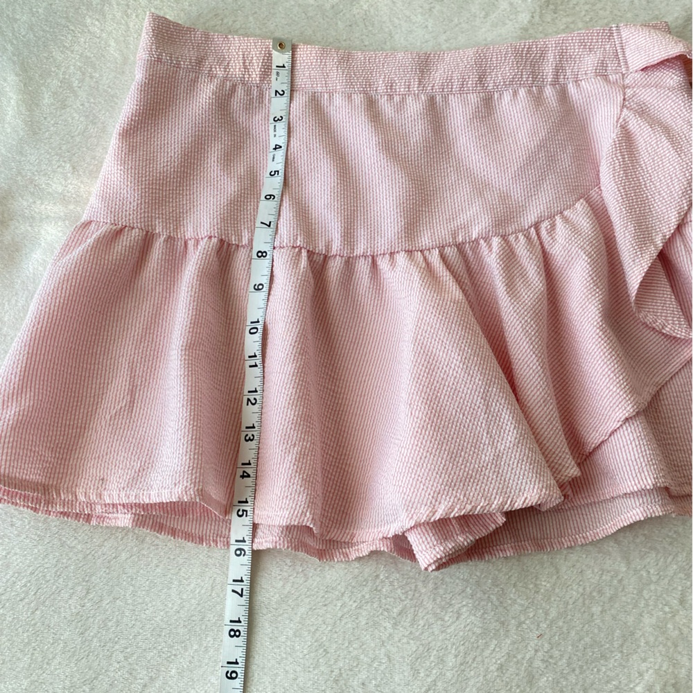 🆕 Francesca’s Sienna striped Wrap skort sz Large - Picture 14 of 16